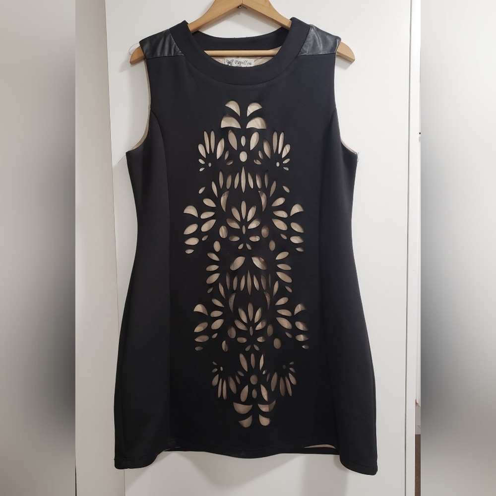 Elegant Black Sleeveless Dress